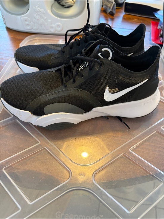 Nike Shoes - Nike Black and White Athletic Trainers